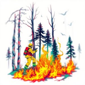 Gdzie jest pożar Kalifornia 2025 USA