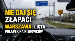 Gdzie zwolnić pod Warszawą? Fotoradary, OPP 2026r