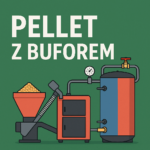 Sterowanie kotłem na pellet z buforem