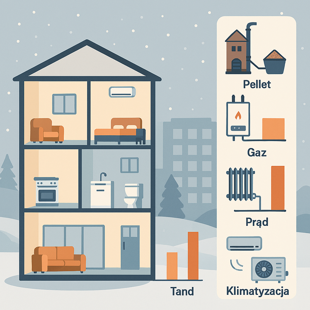 Jak tanio ogrzać mieszkanie w kamienicy? Porównanie kosztów i inwestycji dla mieszkań ok. 50 m².