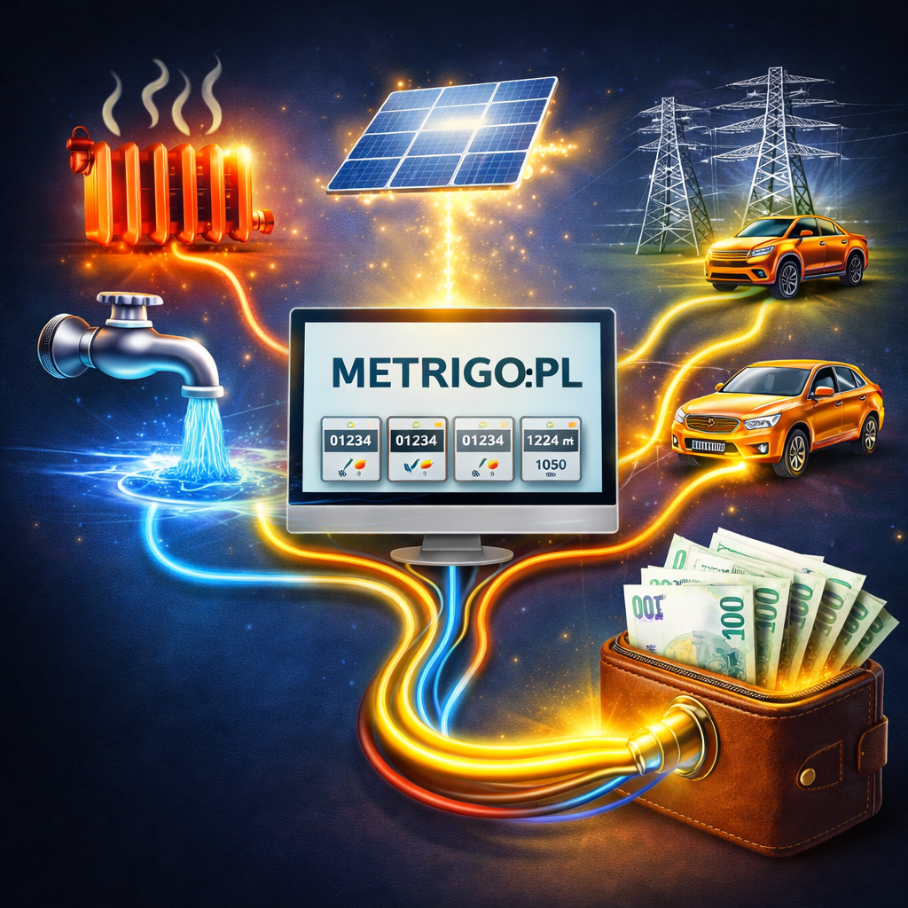 zajrzyj na nasz kalkulator metrigo.pl i zacznij realnie zarządzać swoją energią