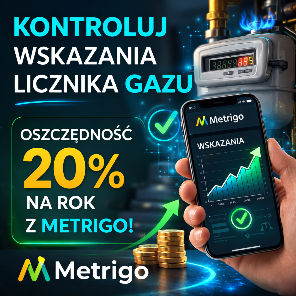 Nowoczesny monitoring zużycia prądu i kosztów ogrzewania - Metrigo.pl