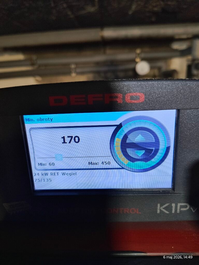 Moc kotła to nie tylko kilowaty. Ustawienia parametrów nadmuchu