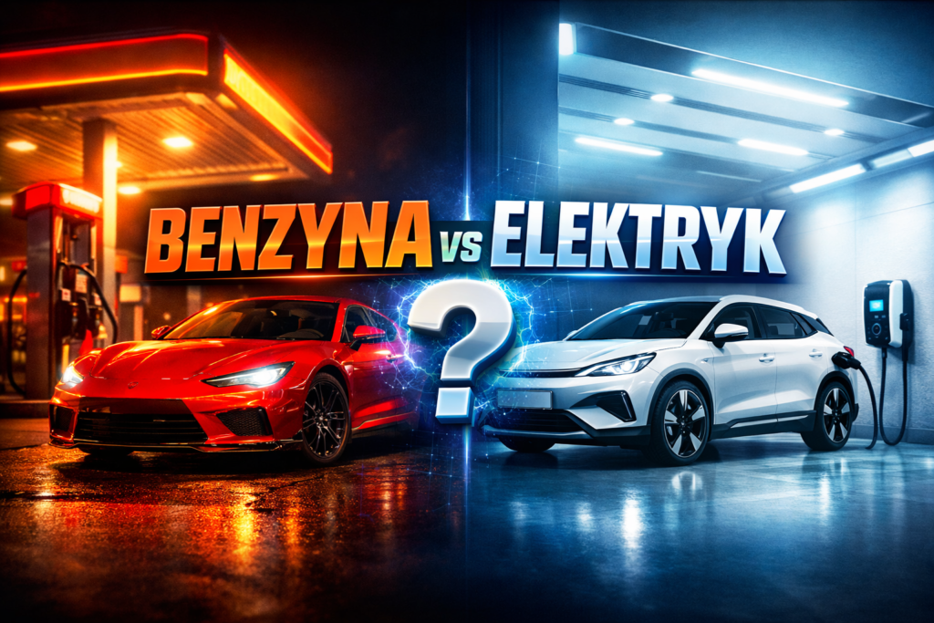 Diesel lub benzyna vs Elektryk – Starcie 2026. Kalkulator opłacalności